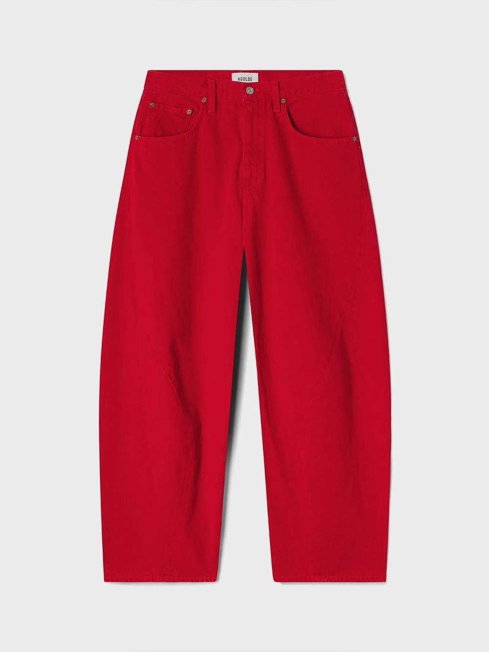 NWOT Agolde Twist Jeans tomato 24